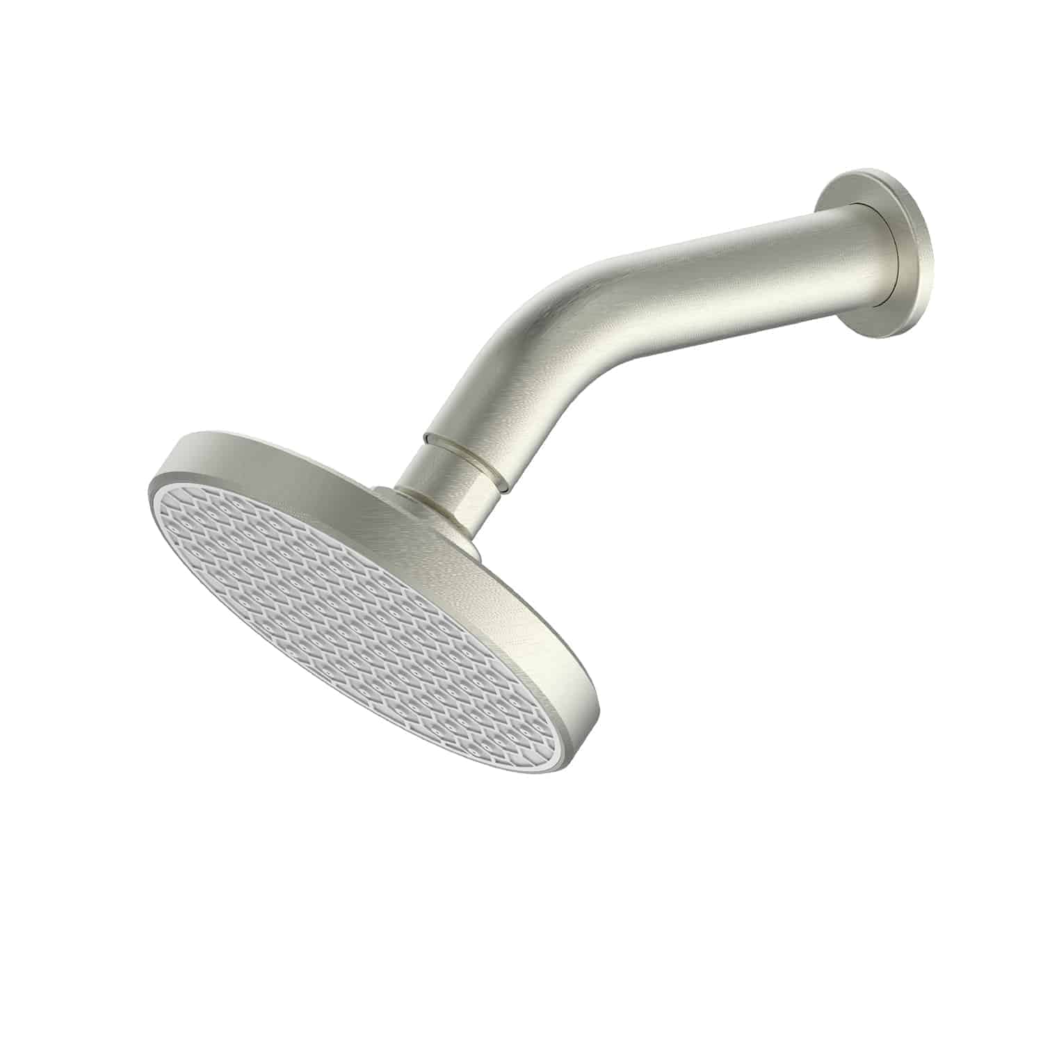 Greens Glide RainBoost Shower Rose with Arm Brushed Nickel