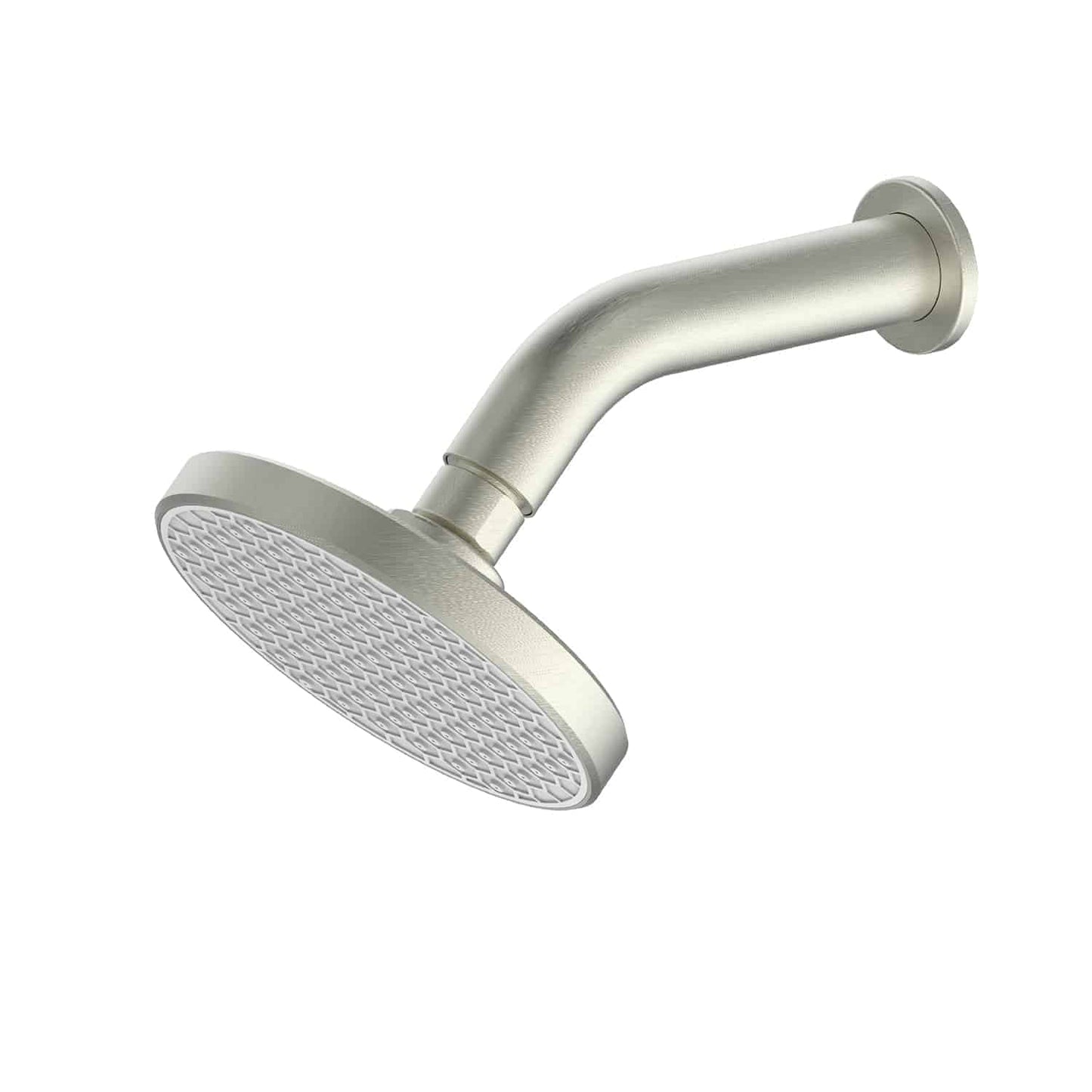 Greens Glide RainBoost Shower Rose with Arm Brushed Nickel