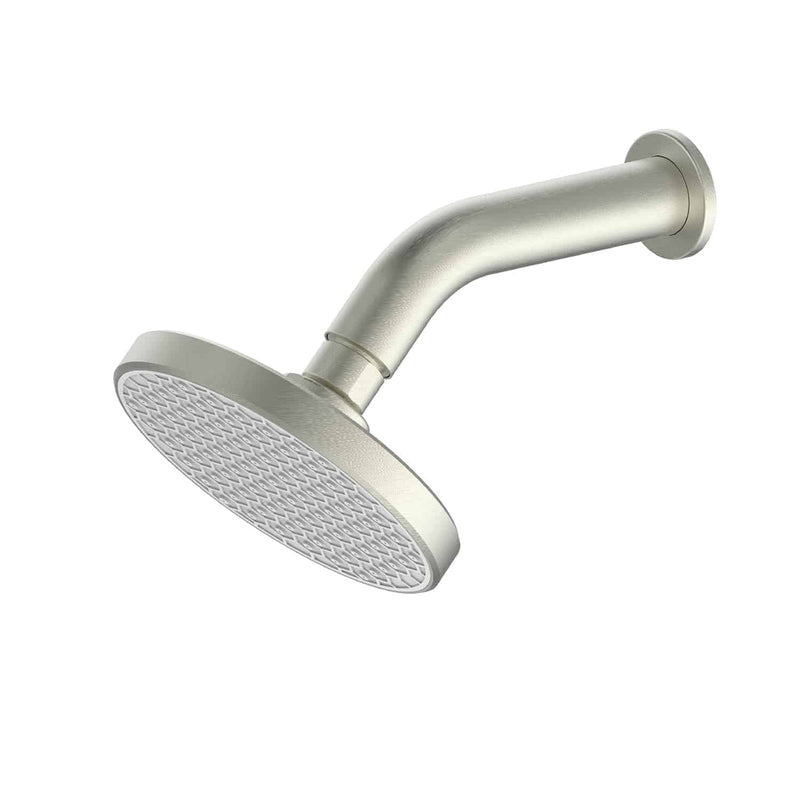 Greens Glide RainBoost Shower Rose with Arm Brushed Nickel