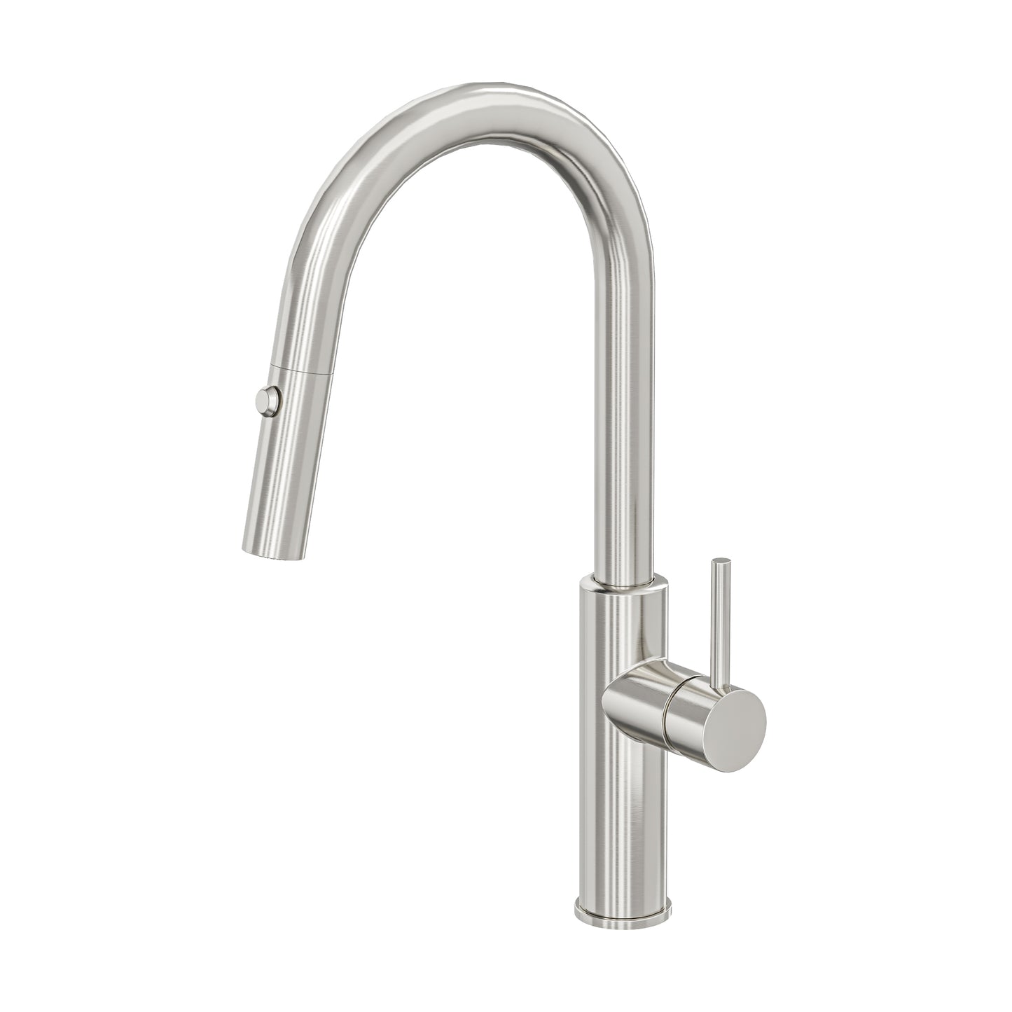 Linsol Halo S2 Pull Out Sink Mixer - Brushed Nickel