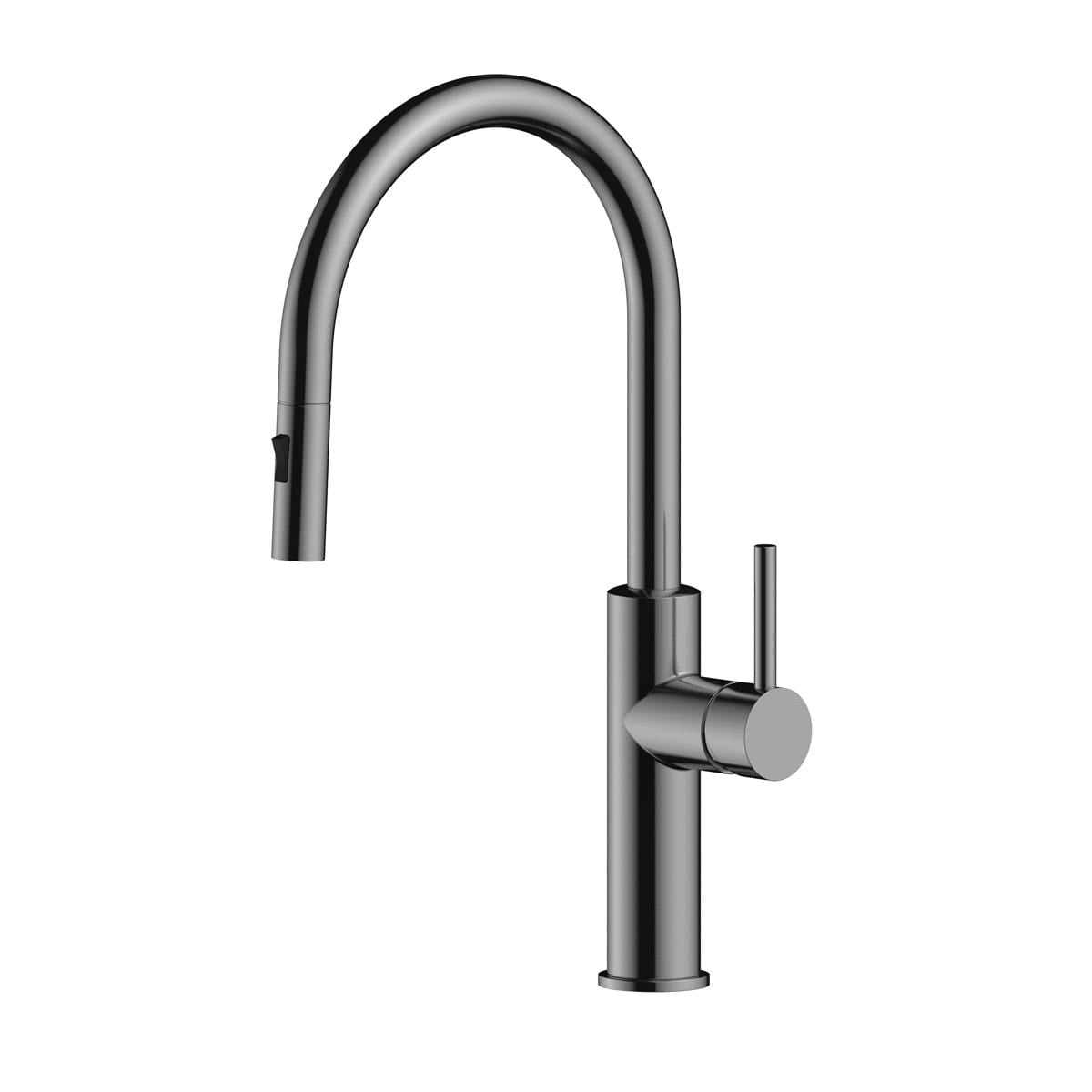 Linsol Halo Pull Out Sink Mixer - Gun Metal