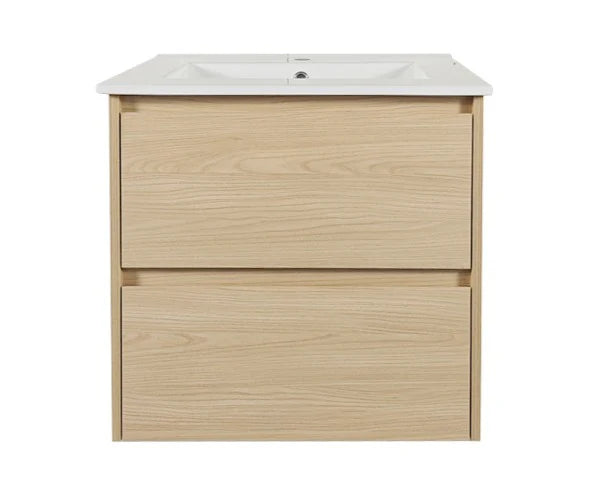 Hera 600mm Wall Hung Vanity Tasmanian Oak