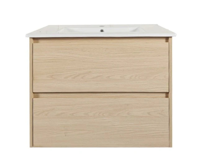 Hera 750mm Wall-Hung Vanity Tasmanian Oak