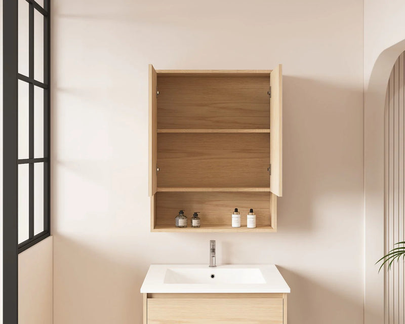 Hera 600mm Shaving Cabinet Tasmanian Oak