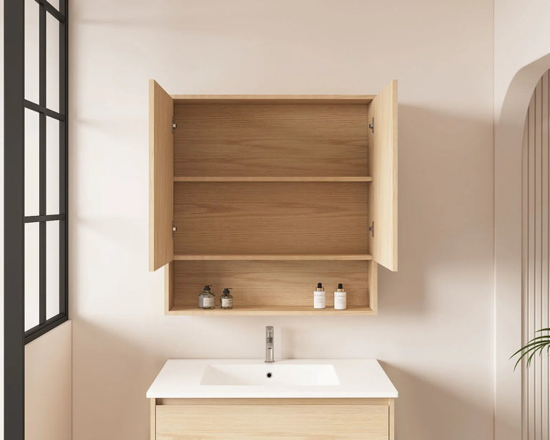 Hera 750mm Shaving Cabinet Tasmanian Oak