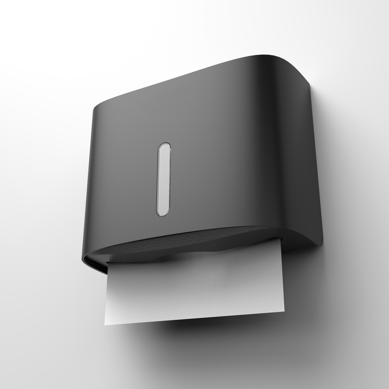 Ovia Designer Multi Fold Paper Towel Dispenser Matte Black