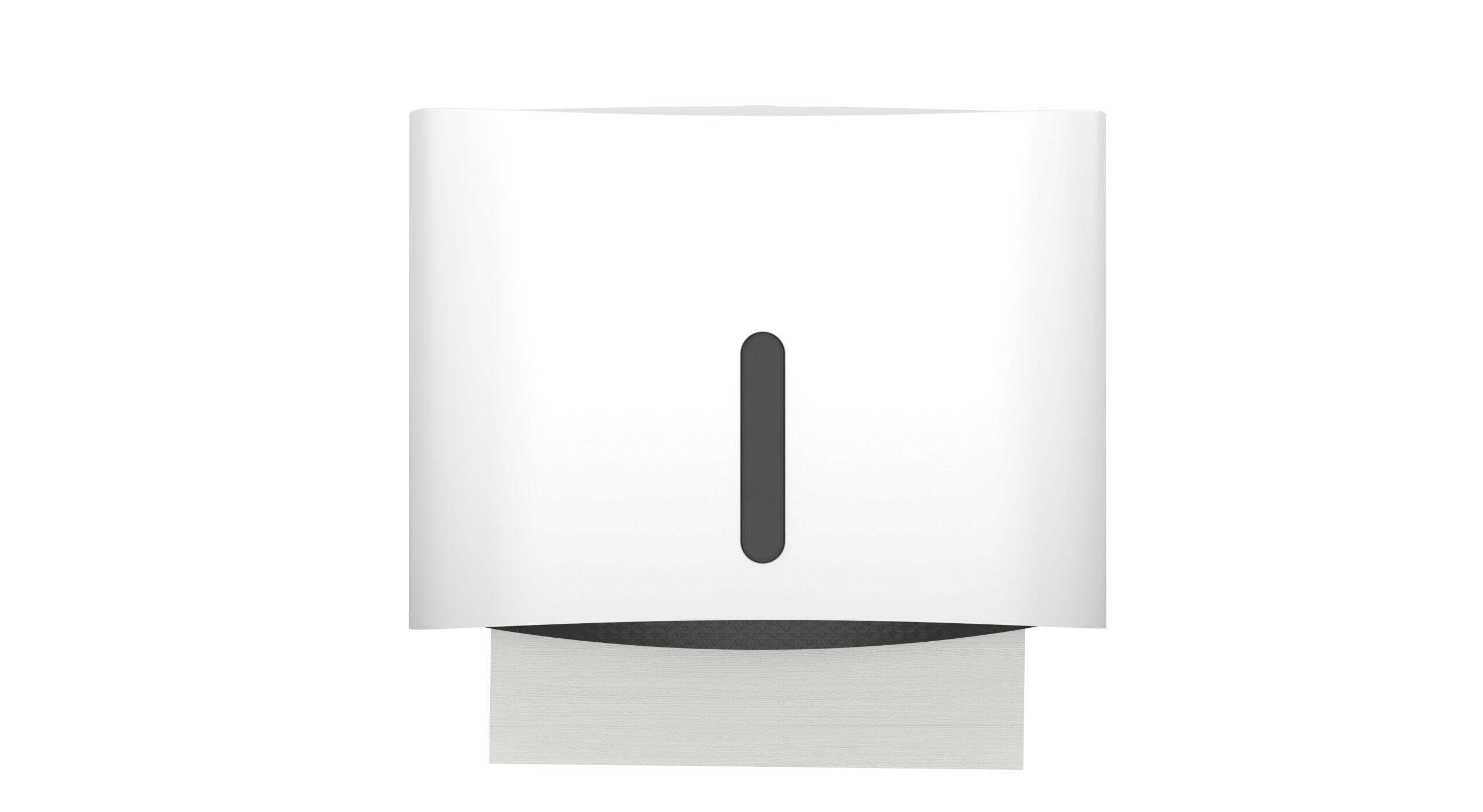 Ovia Designer Multi Fold Paper Towel Dispenser Gloss White