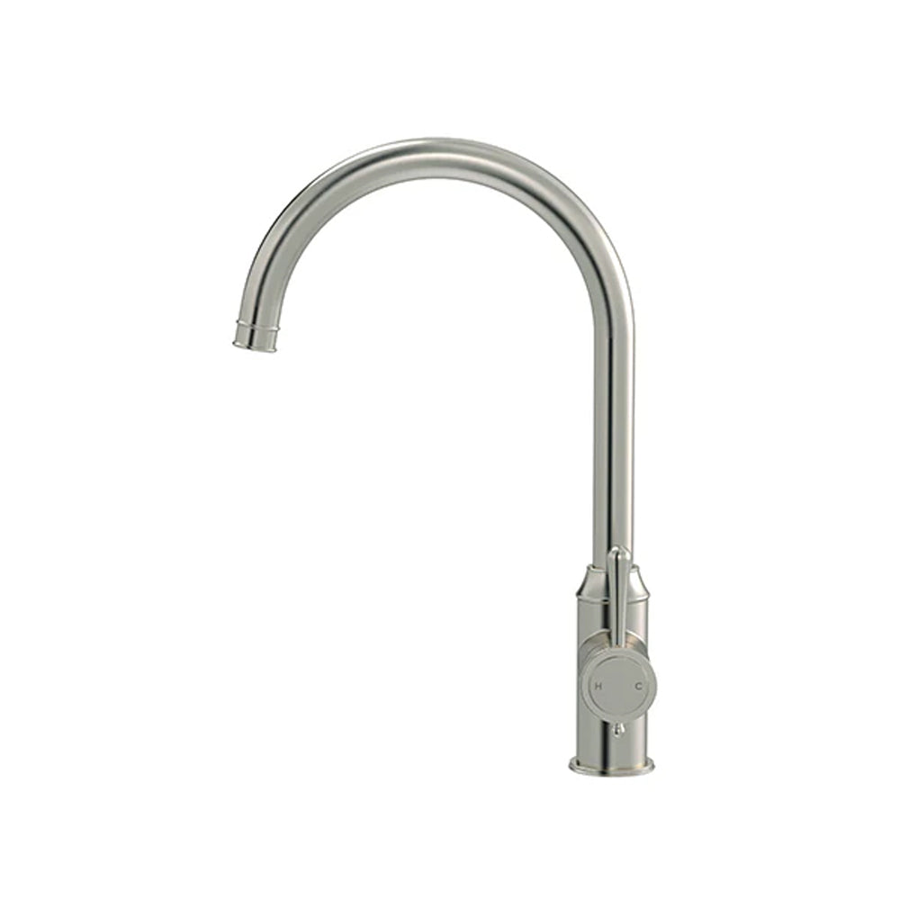 Meir Harrington Kitchen Mixer with Swivel Spout Brushed Nickel
