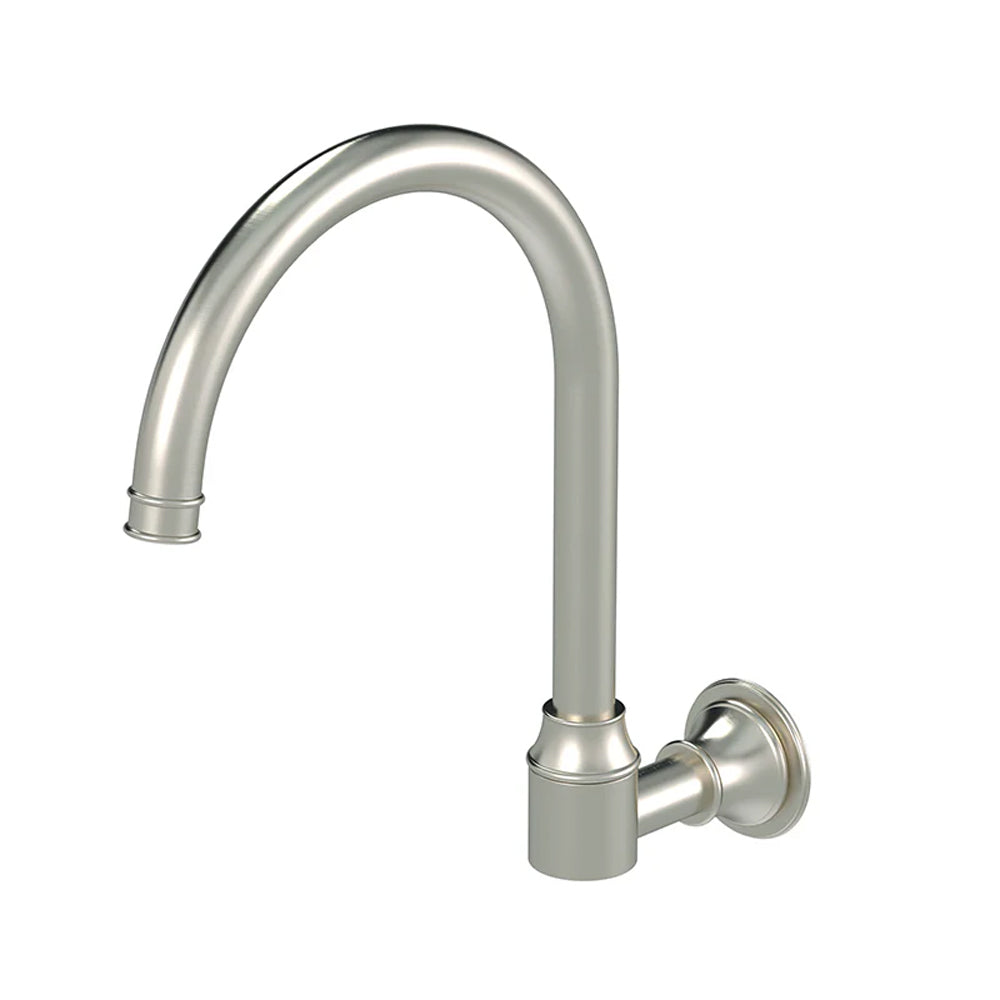 Meir Harrington Wall Mount Swivel Spout Brushed Nickel