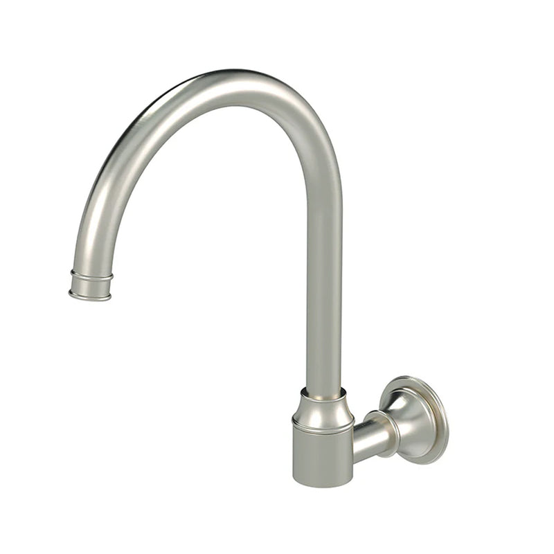 Meir Harrington Wall Mount Swivel Spout Brushed Nickel