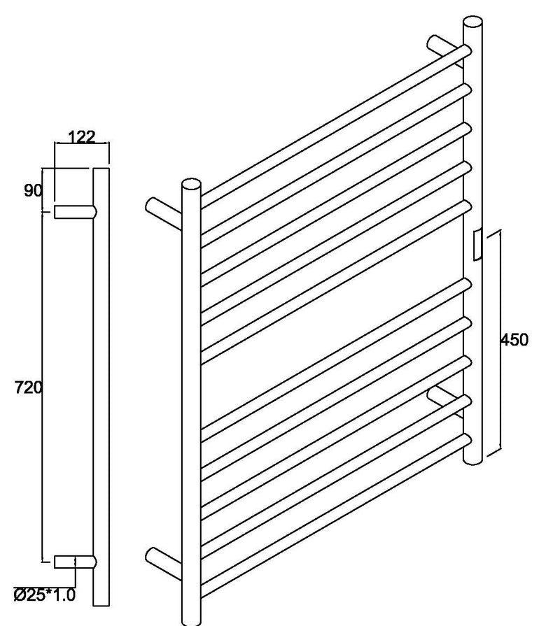 Hotwire Flat R10 Side on