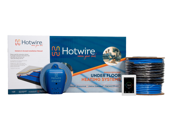 Hotwire In Screed Heating System 750 Watts 4.3-5.4m2