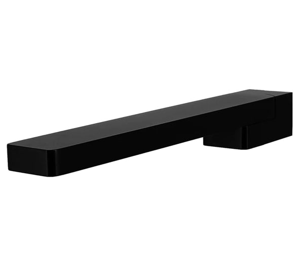 Modern National Ardmore Bath Spout 180 Degree Swivel Matte Black