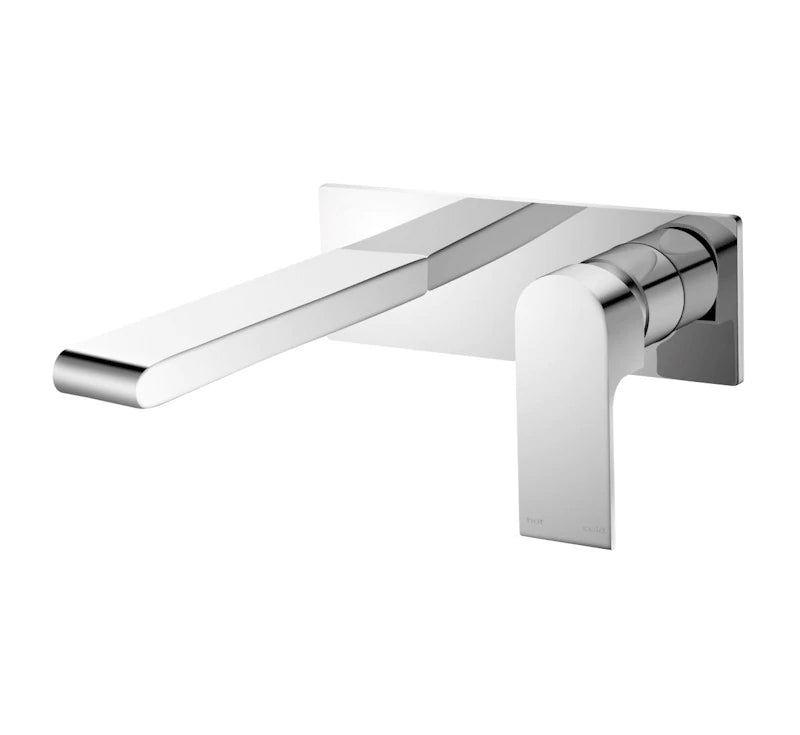 Nero Bianca Wall Basin Mixer Chrome