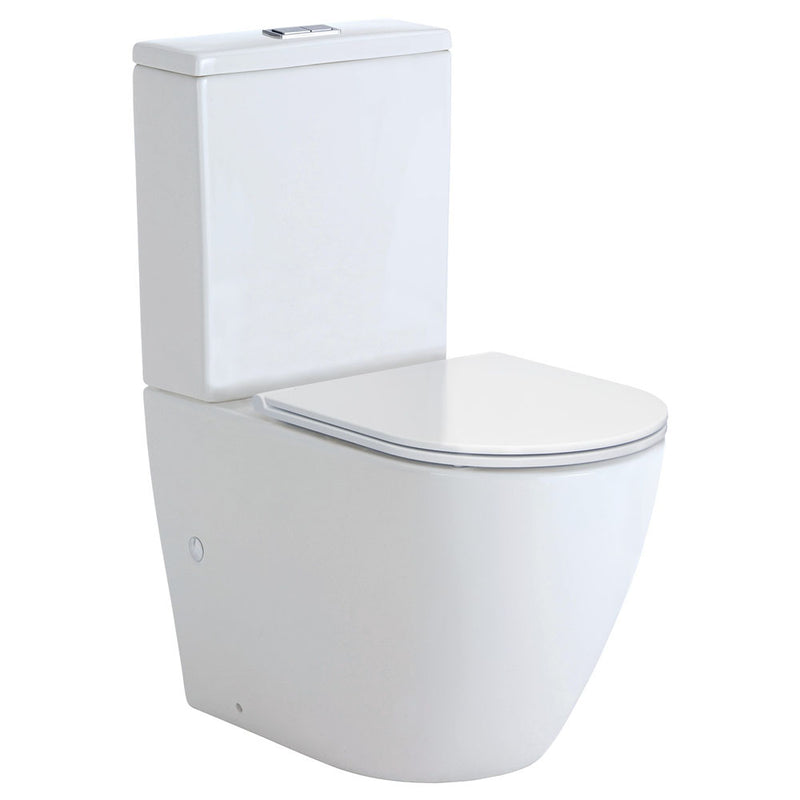 Koko Slim Seat Back-to-Wall Toilet Suite S Trap