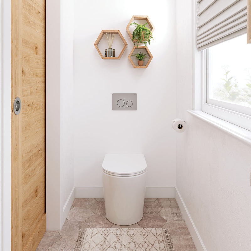 Geberit Kappa Under Counter Aluca Tornado Rimless In Wall Toilet Suite