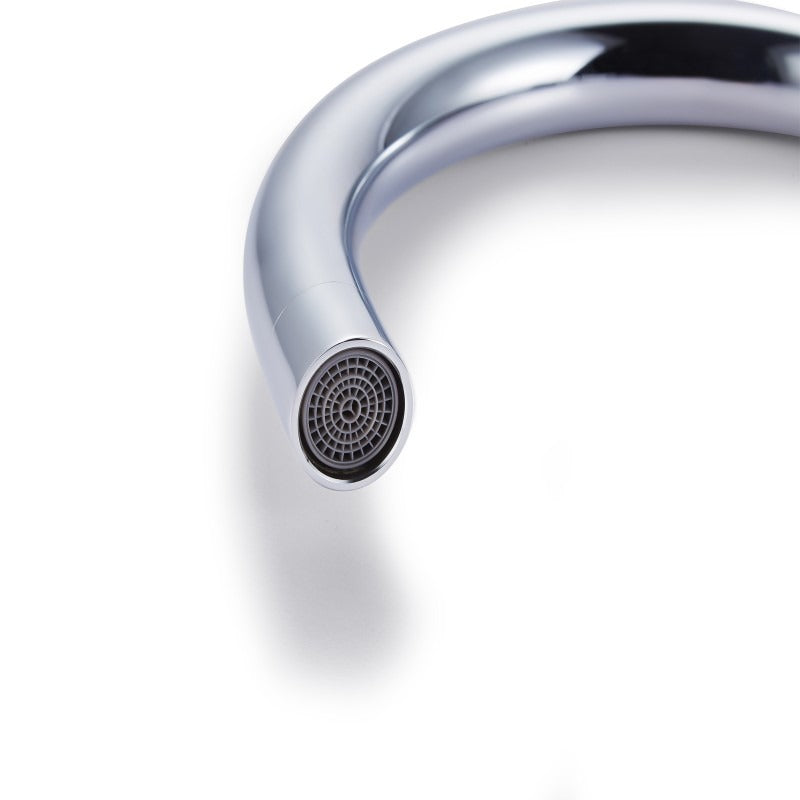 Aquaperla Euro Classic Round Chrome Standard 360° Swivel Kitchen Sink Mixer Tap