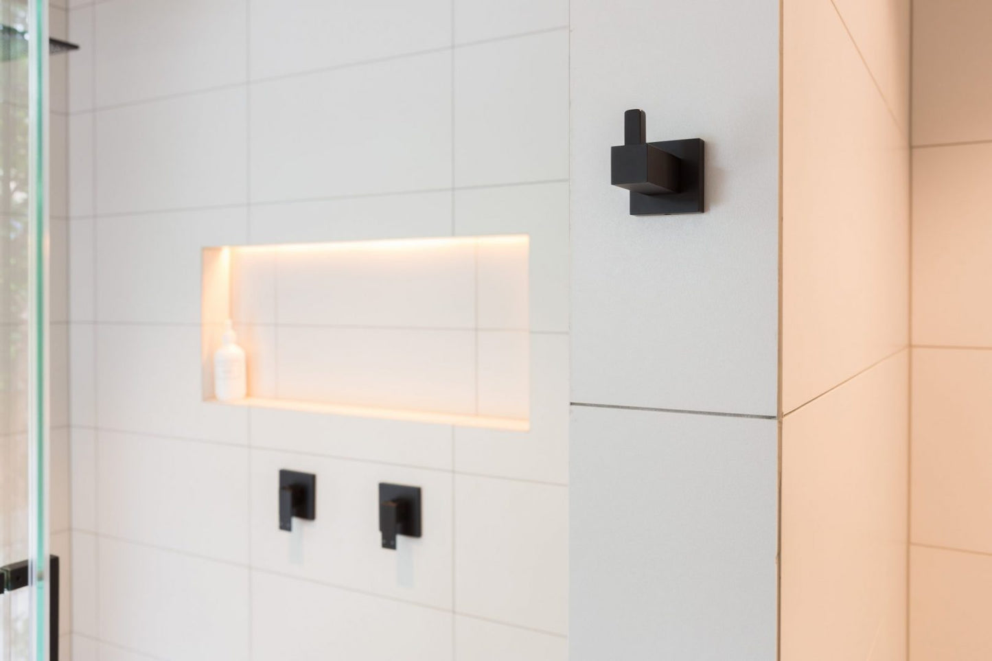 MEIR Square Robe Hook - Matte Black