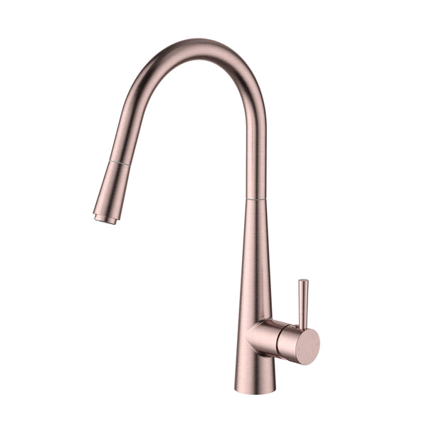 Modern National Kasper Pull Out Kitchen Mixer Dusk Champagne