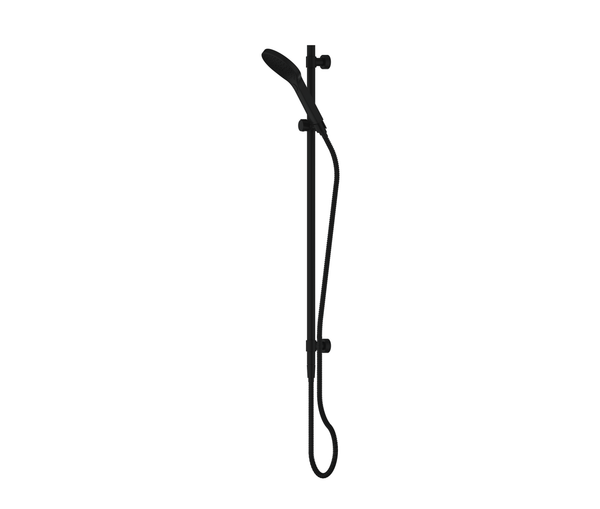 Greens Lavish BubbleJET Rail Shower Matte Black