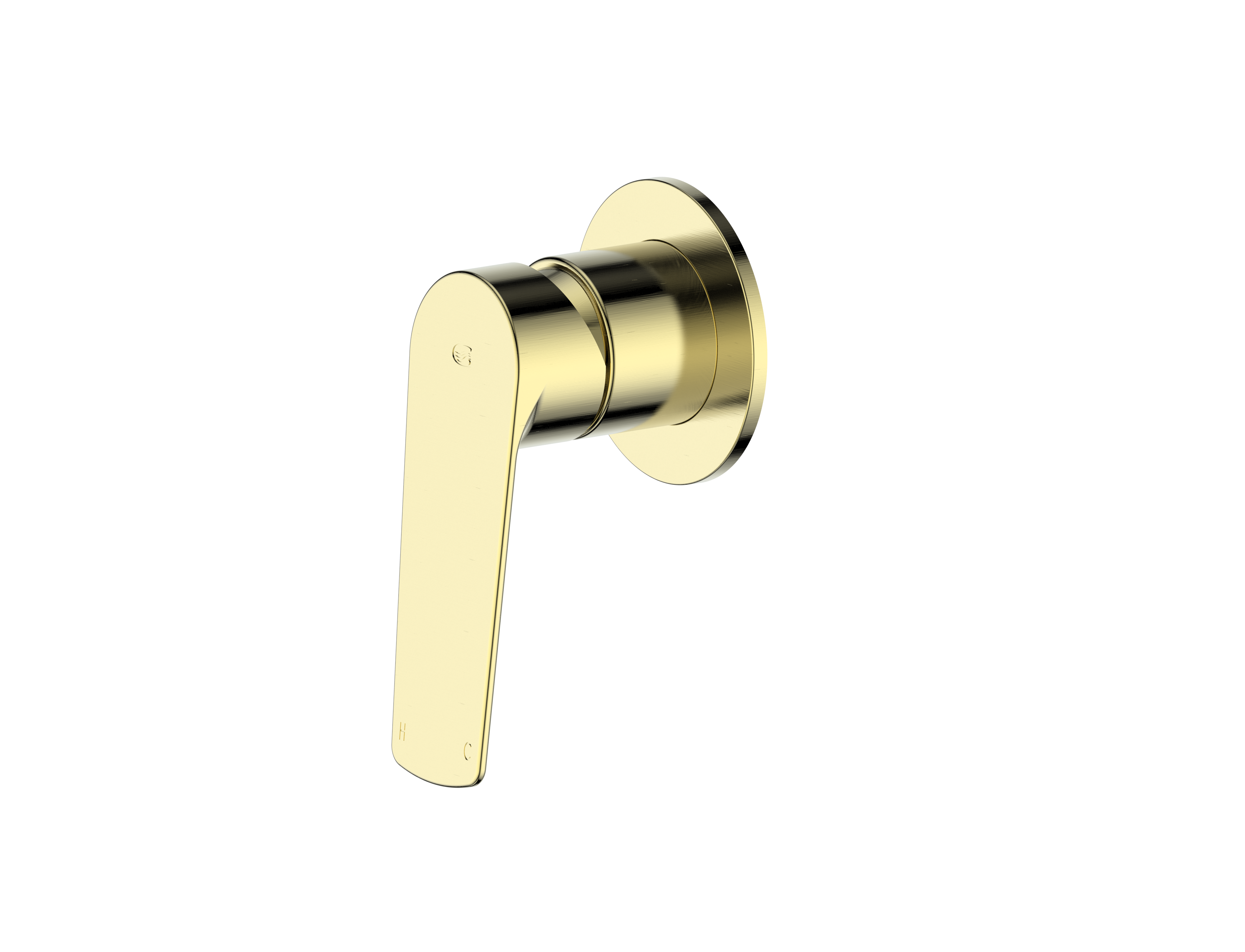 Greens Novi Shower Mixer - Brushed Brass
