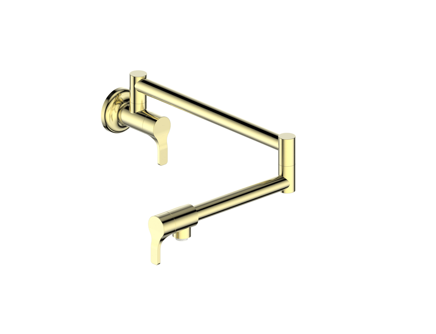 Greens Craft Pot Filler Brushed Brass