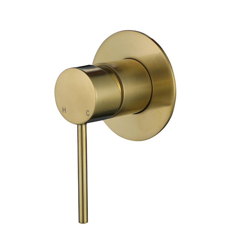 Modern National Star Mini Shower Mixer Brushed Bronze Gold