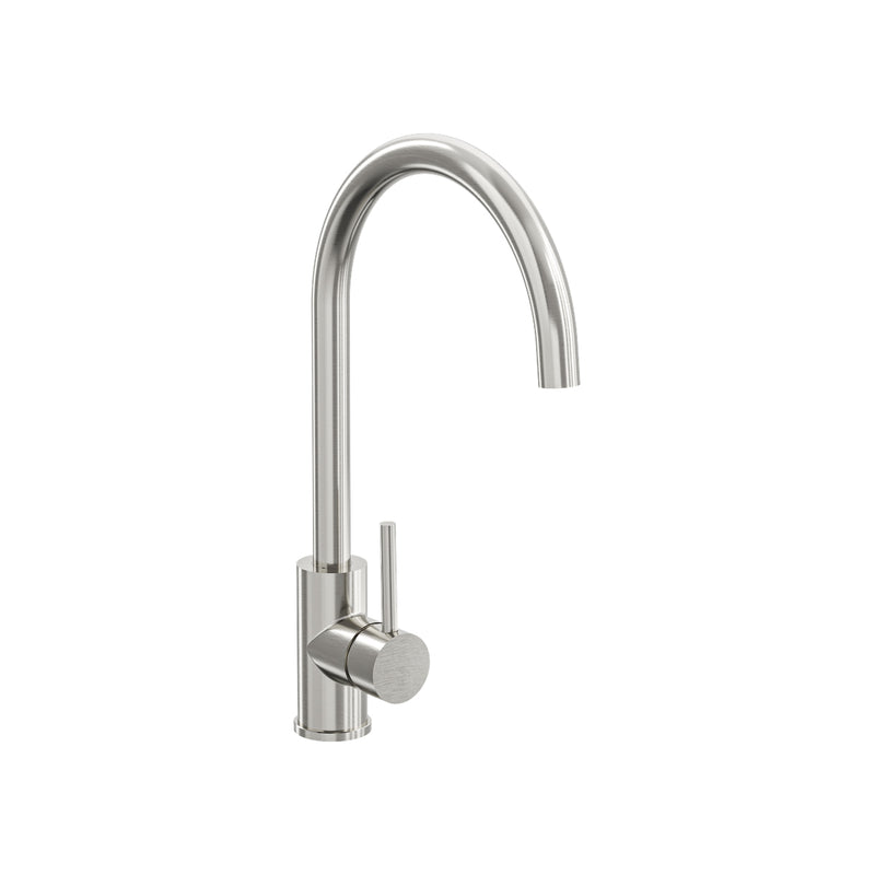 Linsol Louis Sink Mixer - Brushed Nickel