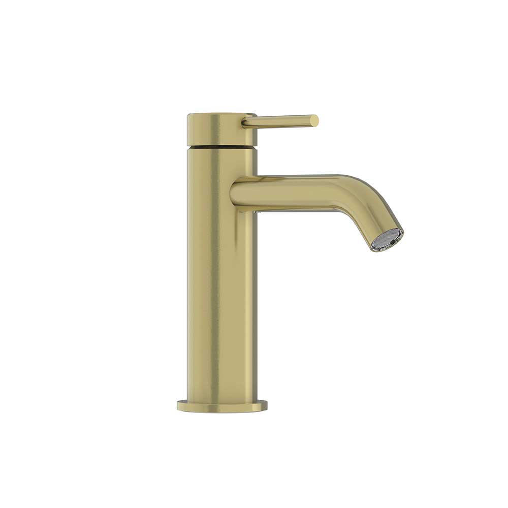 Linkware Elle 316 Basin Mixer Brushed Gold