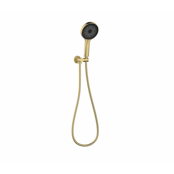 Linkware The Gabe Hand Shower With Wall Bracket Brushed Gold