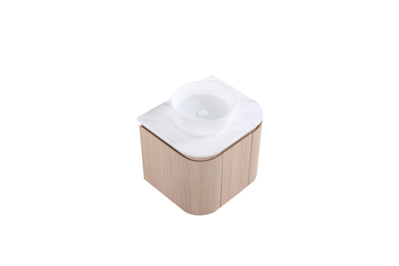 Lukka Ravello Modern Wall Hung Vanity Plywood Cabinet LK-RA600W-SO