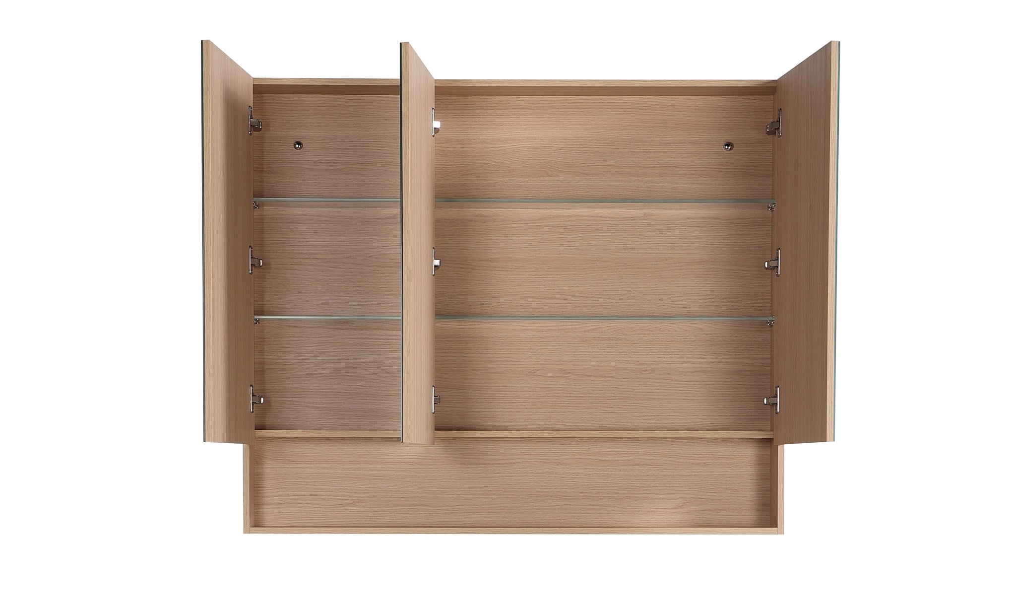 Lukka Clark Plywood Mirror Cabinet Sandy Oak Matte LK-LK-CLMC1200-SO