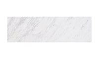 Carrara White Marble Stone Top - LK-MCARW154 - Custom Cutting