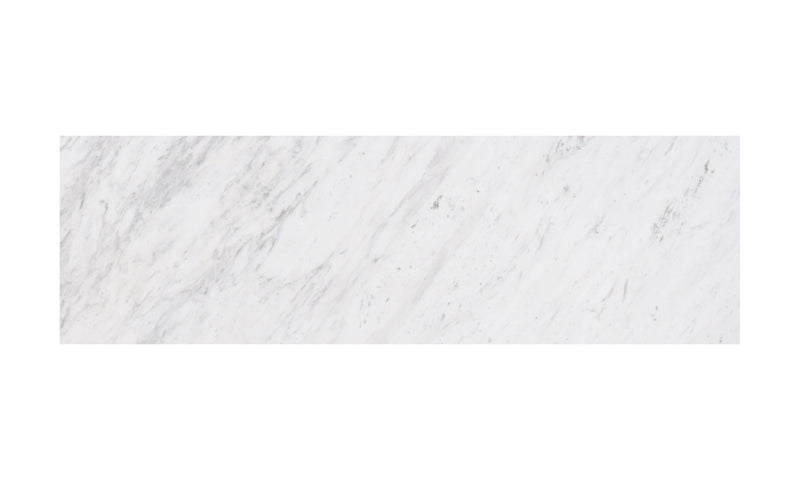 Carrara White Marble Stone Top - LK-MCARW154 - Custom Cutting