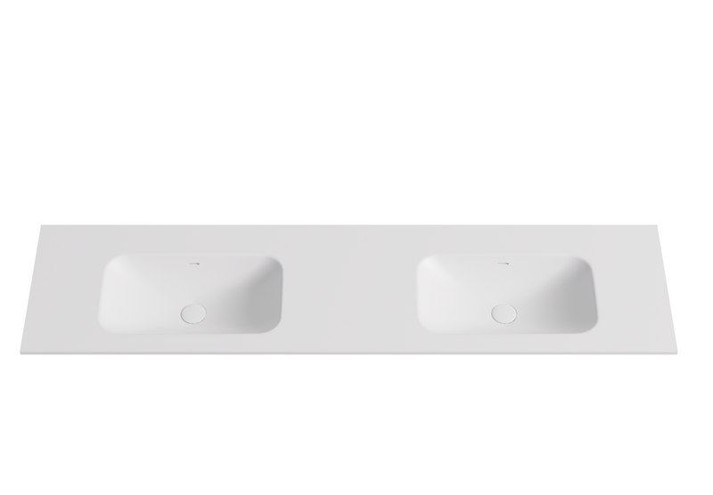 Lukka LK-SCH184DMW-UTH — 1800x460, matte-white, semi-drill, double