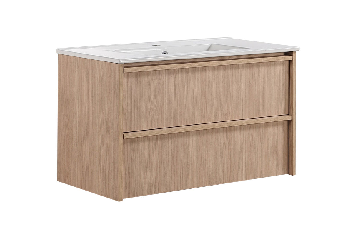 Lukka Ridgewood Modern Wall Hung Plywood Cabinet LK-MR900W-SO