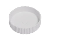 Lukka Olley Fluted Solid Surface Above Counter Basin LK-SOA4040