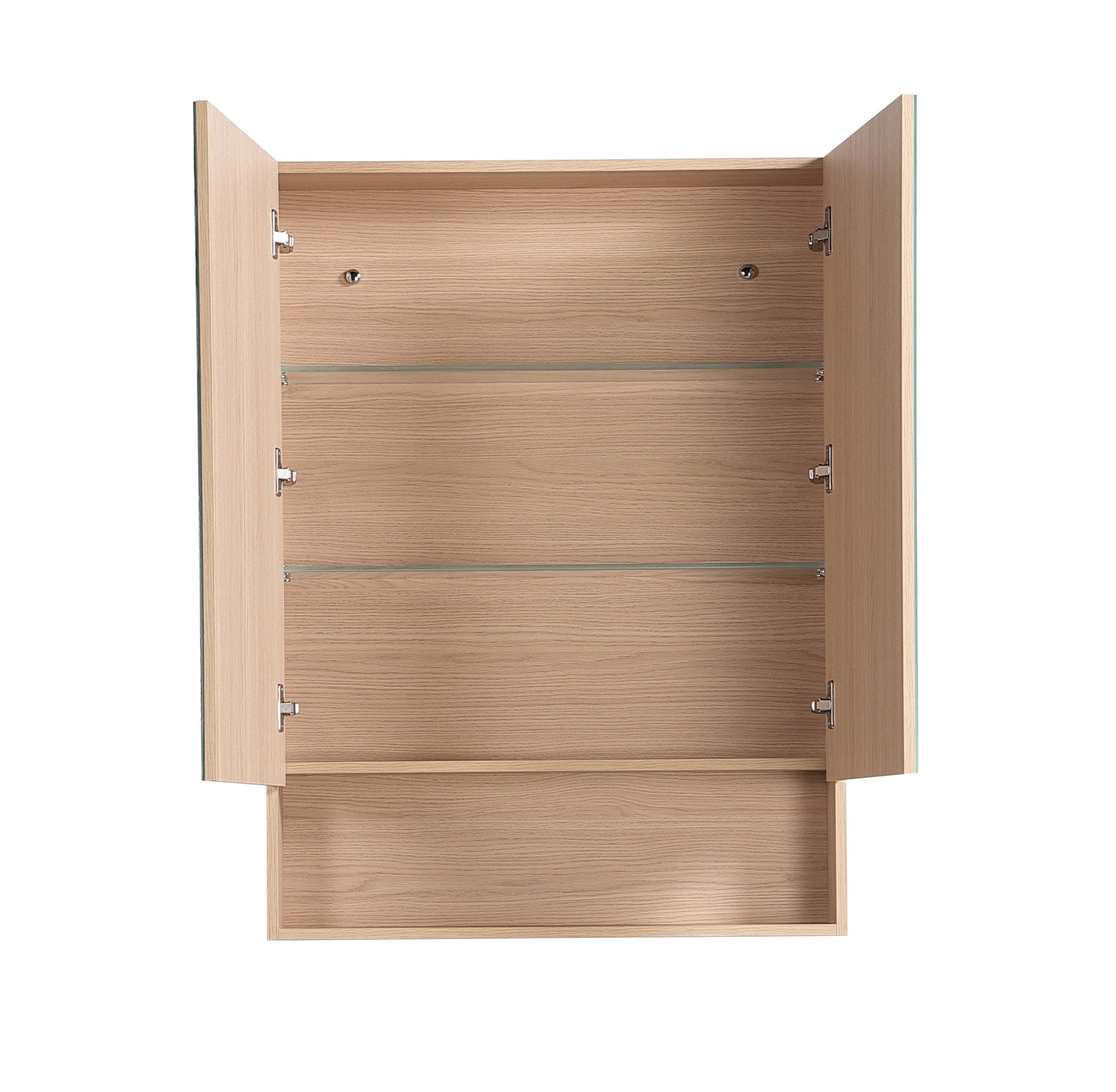 Lukka Clark Plywood Mirror Cabinet Sandy Oak Matte LK-LK-CLMC750-SO