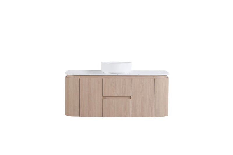 Lukka Ravello Modern Wall Hung Vanity Plywood Cabinet LK-RA1221W-SO