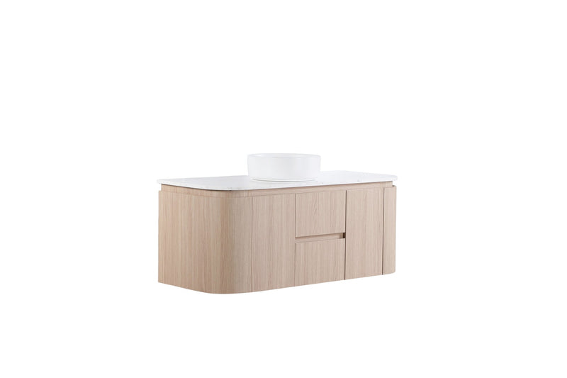 Lukka Ravello Modern Wall Hung Vanity Plywood Cabinet LK-RA1221W-SO
