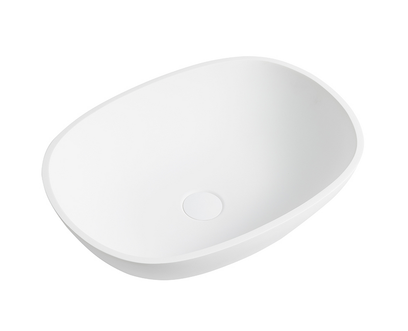 Lukka Perry Solid Surface Stone Above Counter Basin LK-SPA4040MW/SPA5540MW/SPA6336MW