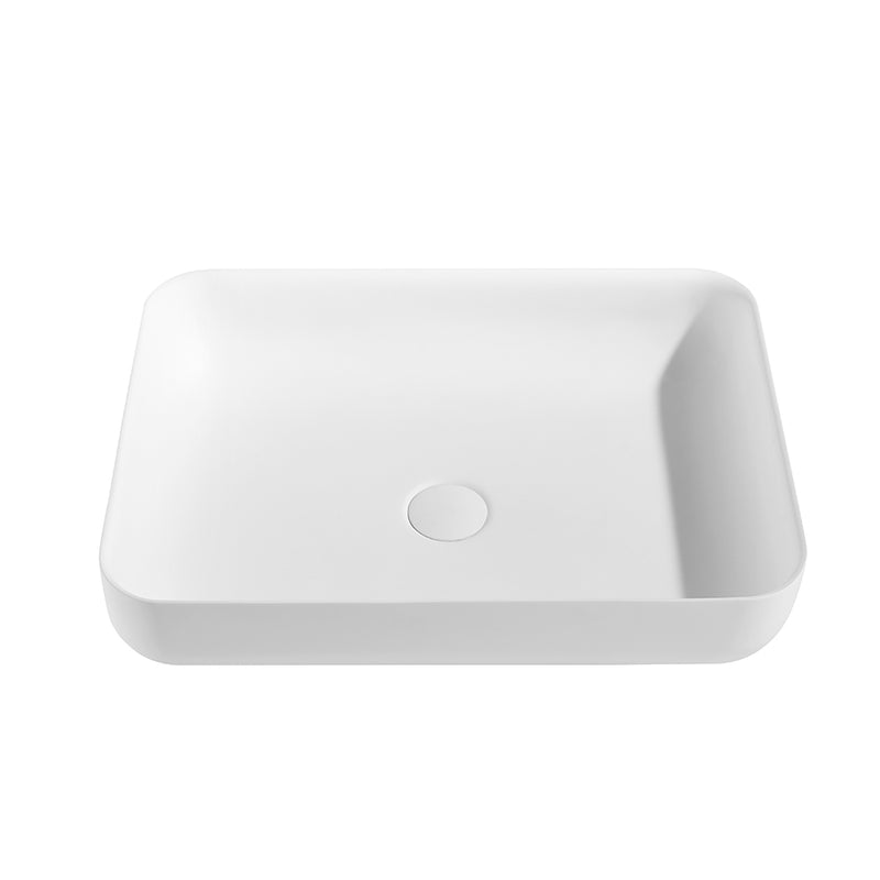 Lukka Kliff Solid Surface Above Counter Basin LK-SKA550-MW