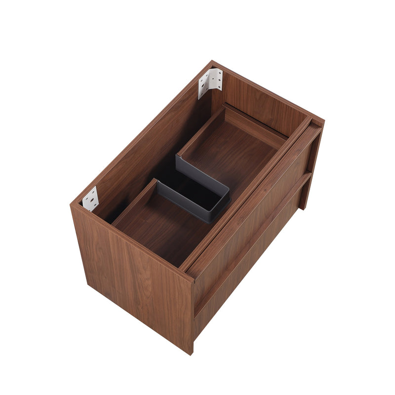 Lukka Ridgewood Modern Wall Hung Plywood Cabinet LK-MR750W-MO
