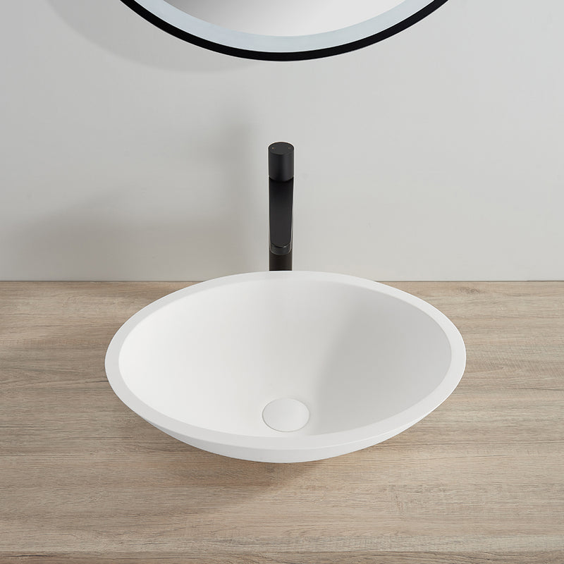 Lukka Kirra Solid Surface Art Basin LK-SKA500MW/SKA528MW/SKA5838MW