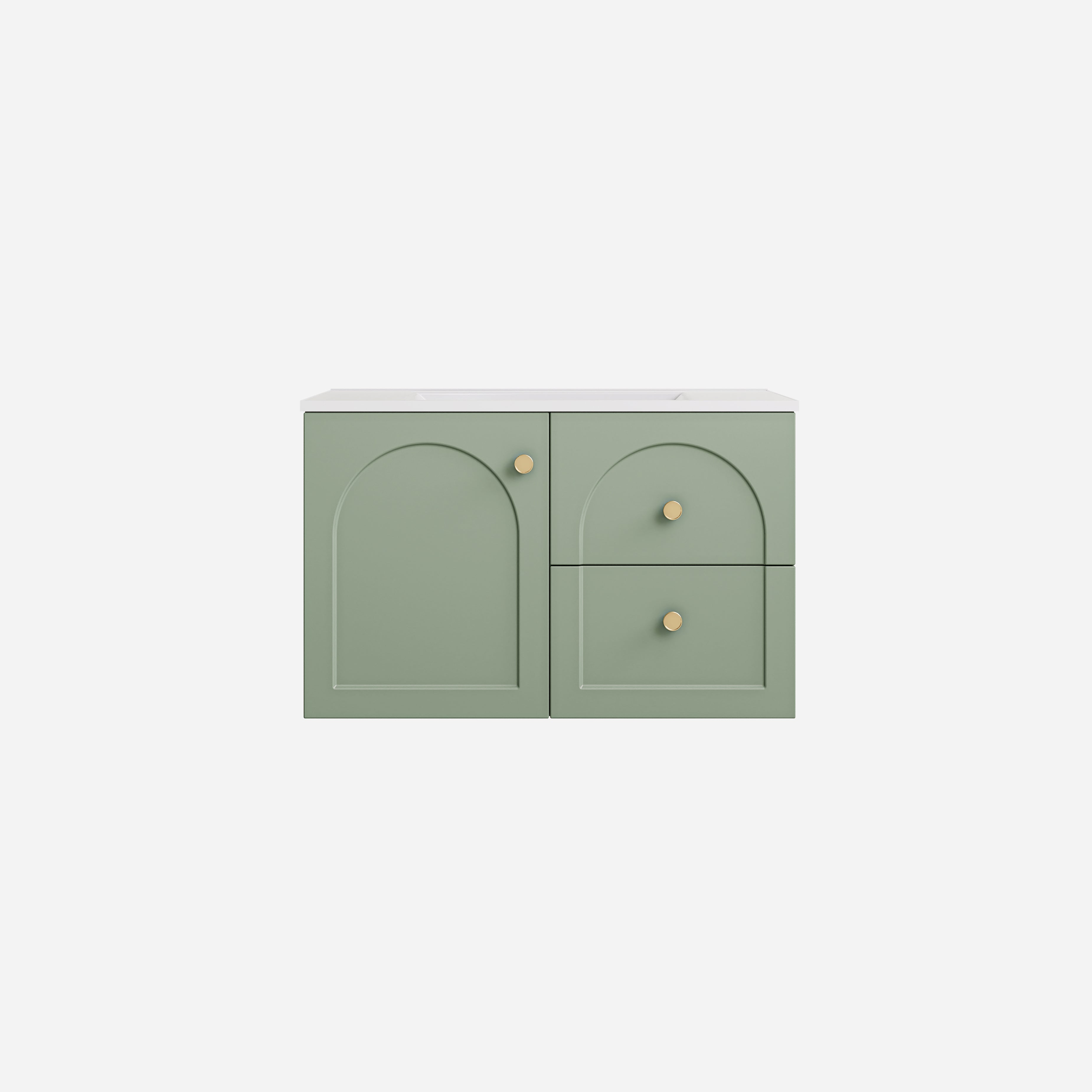 Lukka Chester Federation wall hung PVC Cabinet LK-FC74RW-MG