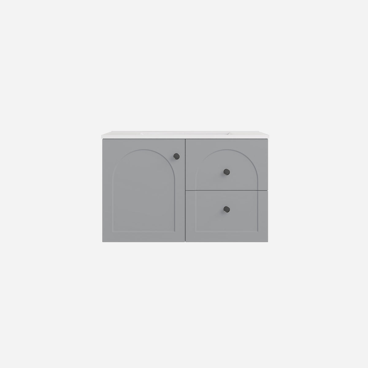 Lukka Chester Federation wall hung PVC Cabinet LK-FC74RW-GY