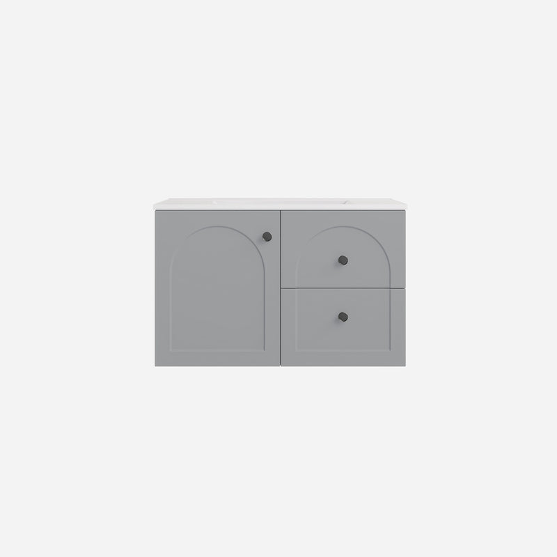 Lukka Chester Federation wall hung PVC Cabinet LK-FC74RW-GY