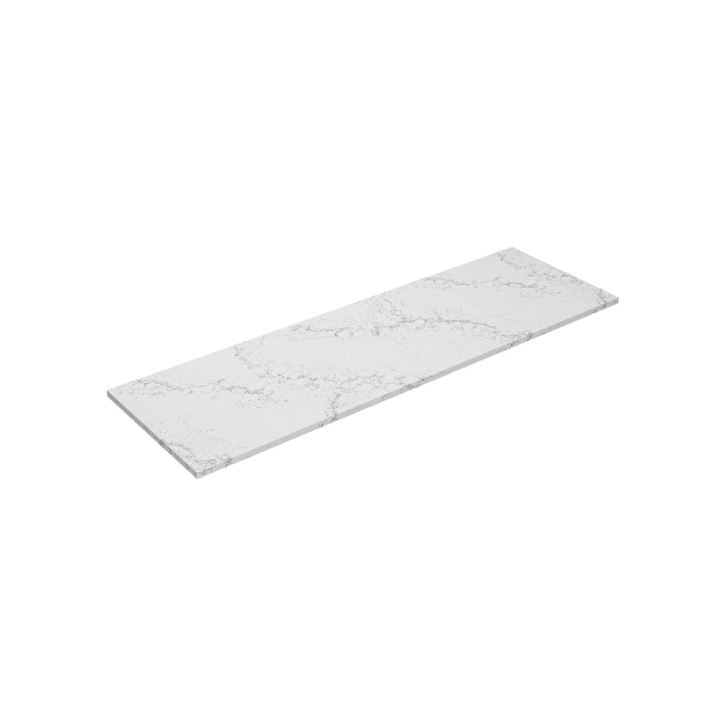 Calacatta White (WG486) Zero Silica Engineer Stone Top LK-QCW - LK-QCW154 - Custom Cutting