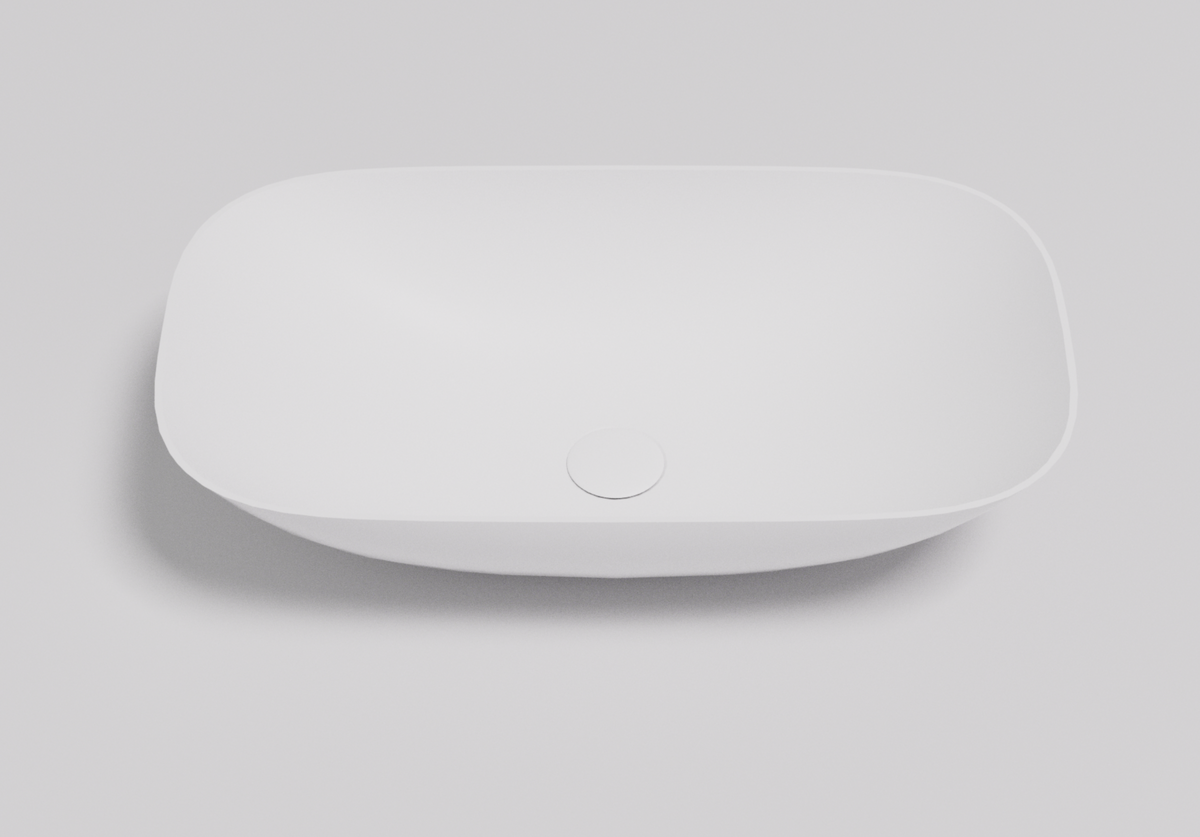 Lukka Perry Solid Surface Stone Above Counter Basin LK-SPA4040MW/SPA5540MW/SPA6336MW