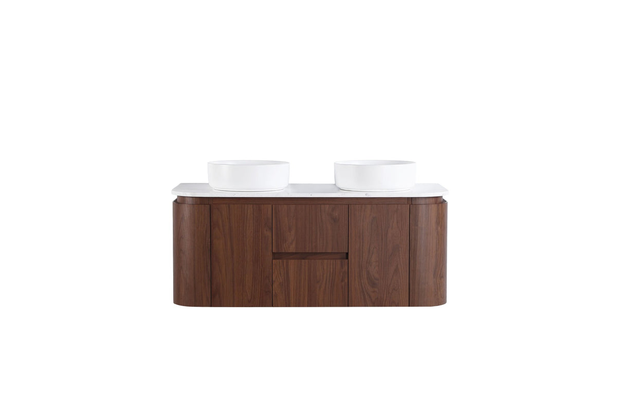 Lukka Ravello Modern Wall Hung Vanity Plywood Cabinet LK-RA1221W-MO